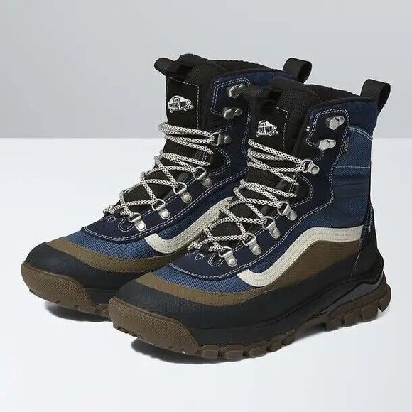 VANS Snow-Kicker Gore-Tex MTE-3 Hi UltraRange EXO Boots Blue Black Mens Size 8